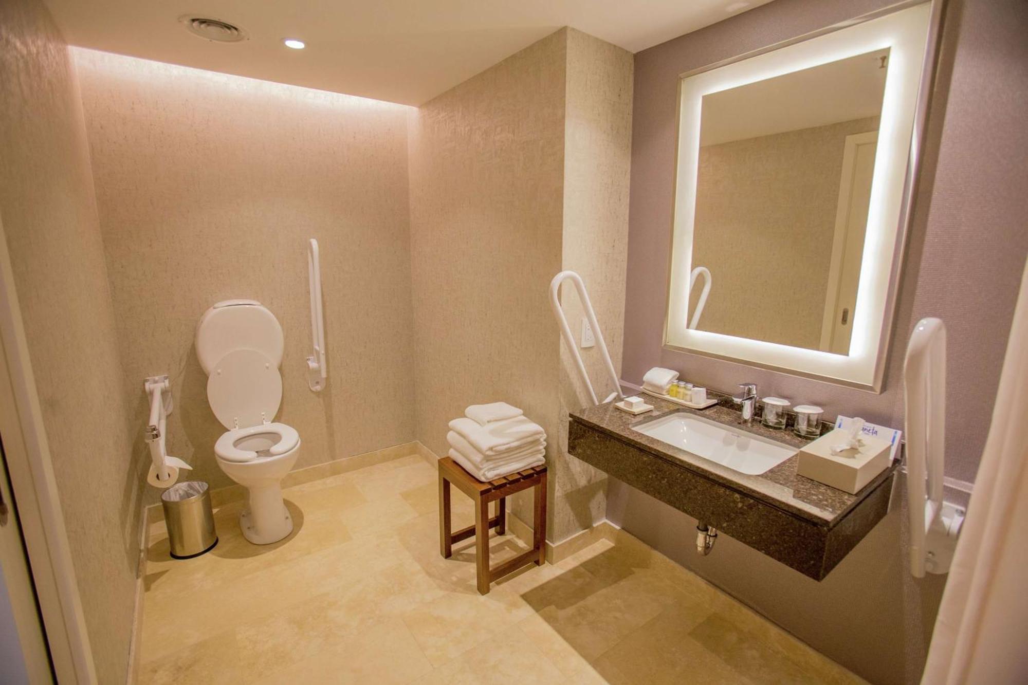 Deluxe Room Roll Shower Mobility Accessible