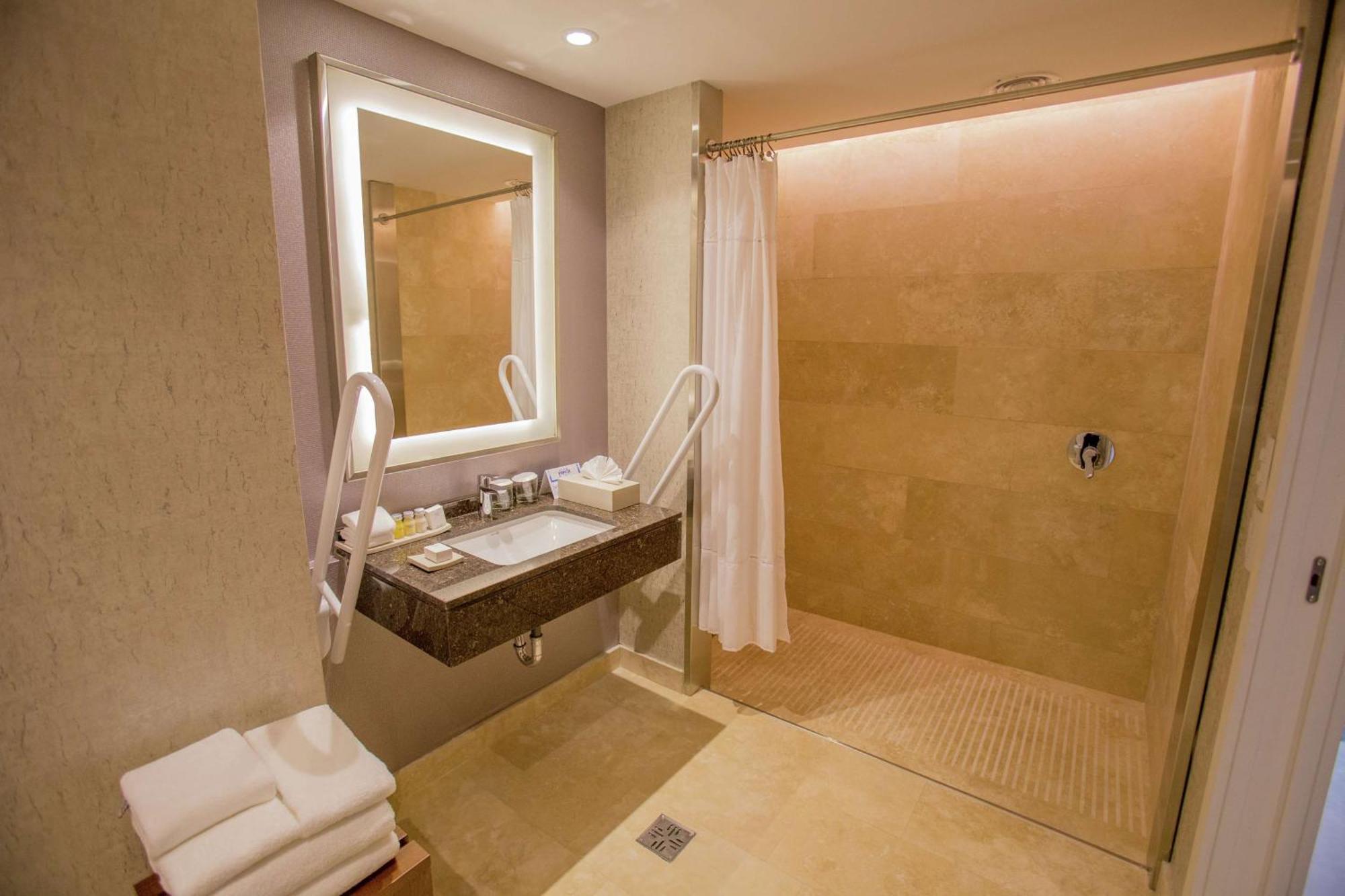 Deluxe Room Roll Shower Mobility Accessible